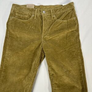 Levi’s 311 Corduroy Women’s pant Shaping Skinny 30x30 (10) Olive Brown Mid Rise